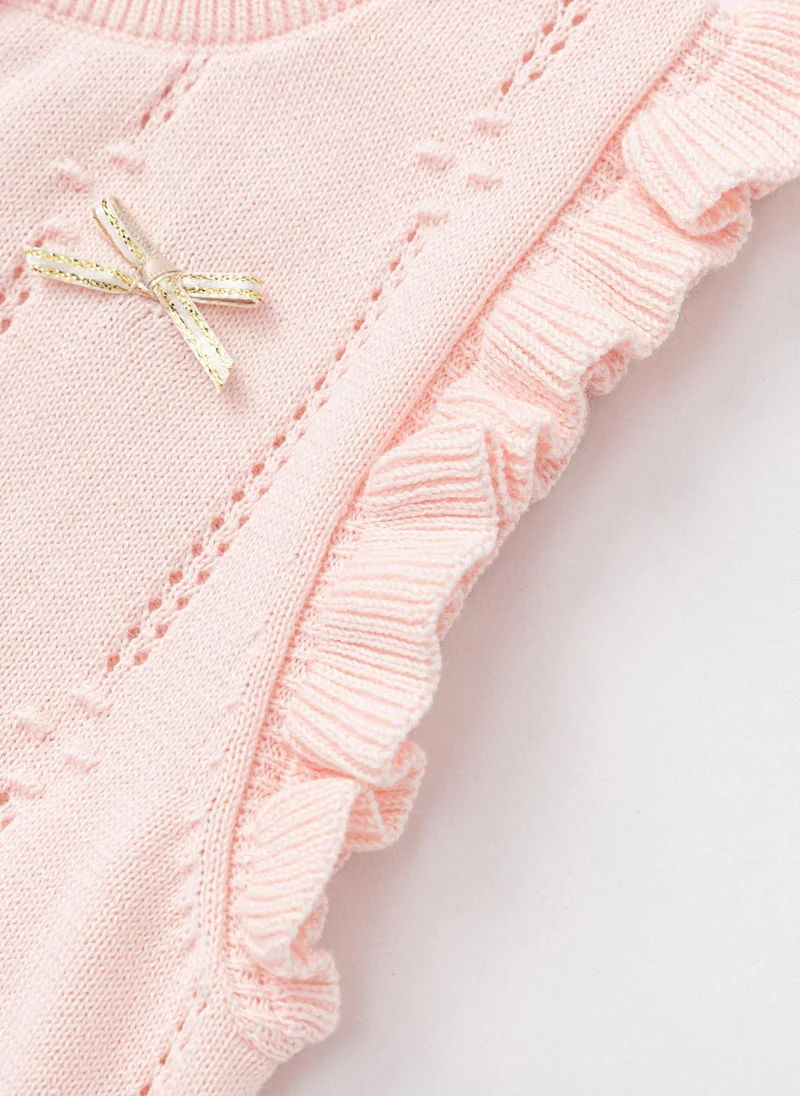 Balabala Pink Baby Girls Knit long sleeve suit for Women | Best Price UAE